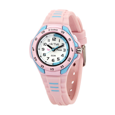 Cactus Time Teacher Watch - Mentor Pink