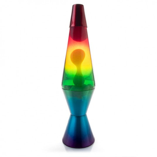 Diamond Motion Lava Lamp - Rainbow