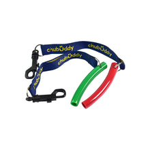 Load image into Gallery viewer, Chubuddy Strong Tube- Green with Navy clip on Lanyard