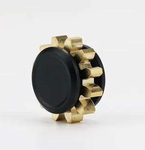 Small Metal Cog Fidget - Black