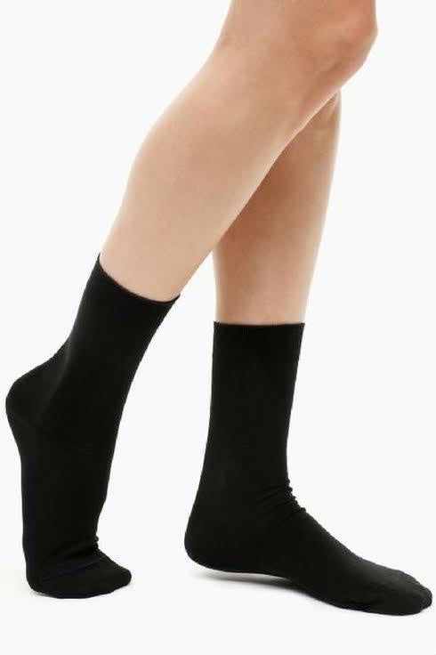 CalmCare Kids Sensory Black Socks Ages 5-7 (Size 9-12)