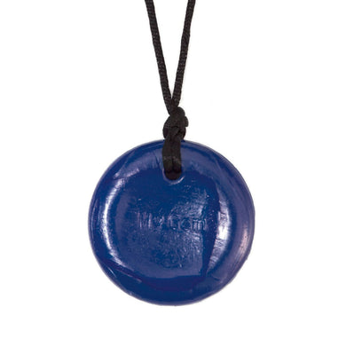 Chewigem Button Chew Necklace Blue - The Sensory Studio
