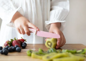 KiddiKutter Knife: Light Pink / Blush