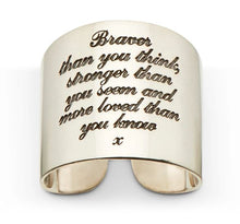 Load image into Gallery viewer, Palas Braver Than You Think Ring: Size - Adjustable