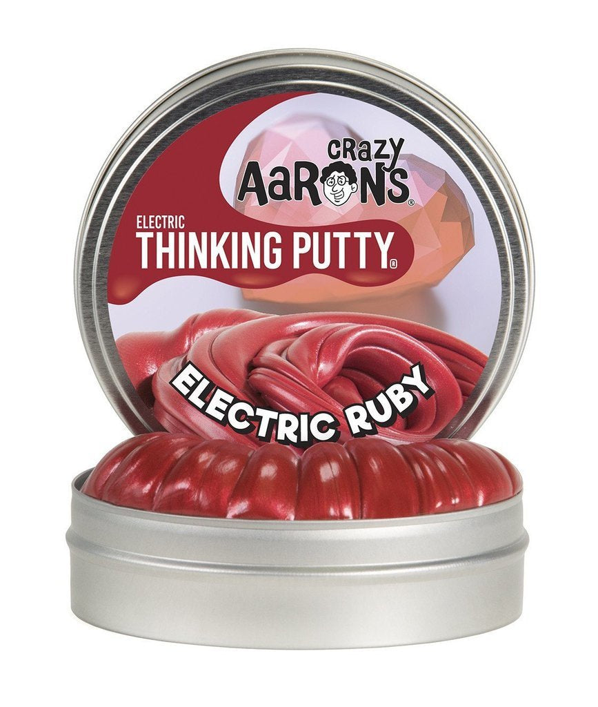 Crazy Aaron's Thinking Putty: Electric Ruby 2
