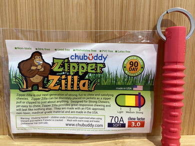 Chubuddy Chewable Zippa Zilla Red