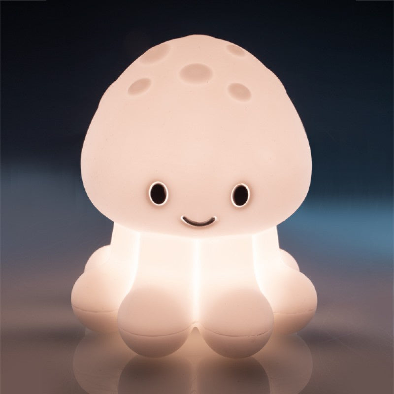 Lil Dreamers Soft Touch Silicone Jellyfish LED Night Light