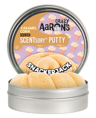 Crazy Aaron's Scented Thinking Putty: Snackerjack (Caramel) 6.35cm Tin