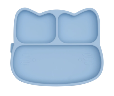 We Might be Tiny: Stickie Plate: Cat Powder Blue