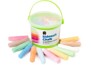 Sidewalk Chalk: 24 Pack
