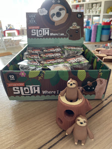 Hide & Seek Stretchy Sloth Fidget Toy