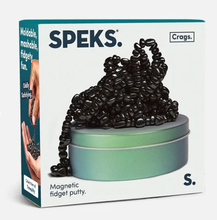 Load image into Gallery viewer, SPEKS Crags Magnetic Fidget Putty: Green Tin