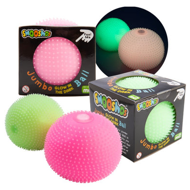 Smoosho's Jumbo Squish Ball - Glow in the Dark Spikey Ball