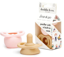 Load image into Gallery viewer, Doddle &amp; Co the Pop &amp; Go: Silicone Pacifier: Blush On Sale was $15.95