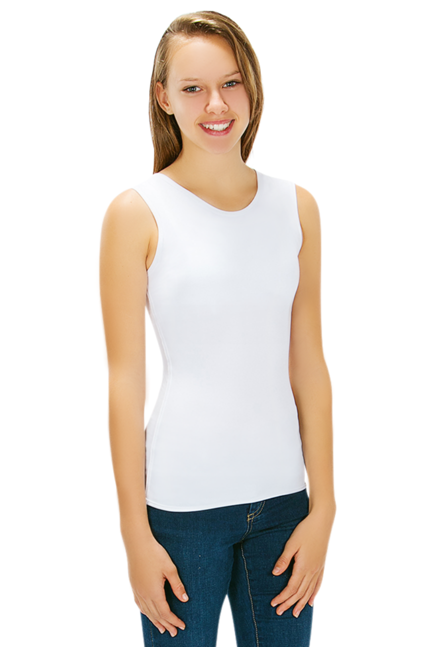 CalmCare Sensory Singlet/Vest White Size 8