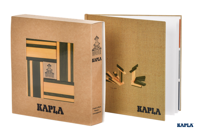 KAPLA 40 Piece Sets - Yellow and Green