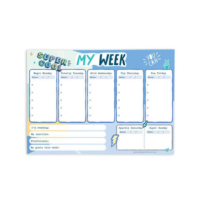 Sprout and Sparrow Planner : My Week - Super Cool