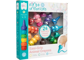 First Creations Animal Crayons Set of 24