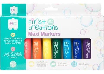 First Creations Maxi Markers – Set of 10