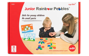 edx Education Junior Rainbow Pebbles Early Construction Set