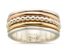 Load image into Gallery viewer, Palas Goddess Meditation spinning ring: Size X Large