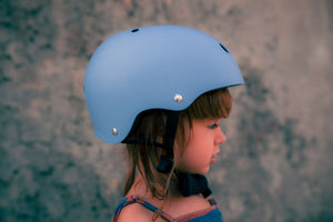 Kinderfeets - Toddler Bike Helmet Matte Slate Blue