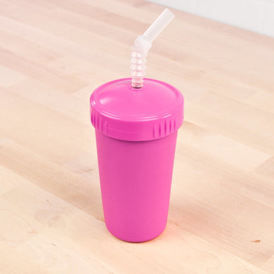 RePlay Straw / Smoothie Cup: Bright Pink