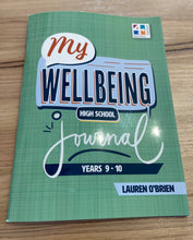 Load image into Gallery viewer, My Wellbeing Journal School Years 9-10