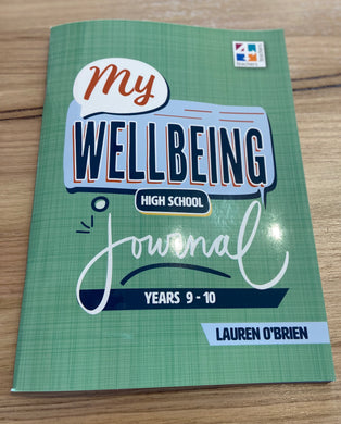 My Wellbeing Journal School Years 9-10