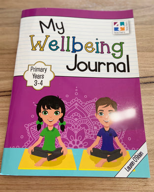 My Wellbeing Journal School Years 3-4