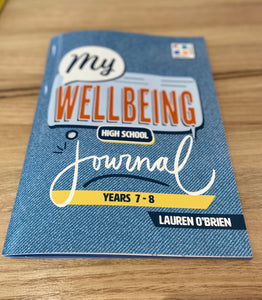 My Wellbeing Journal Yr 7-8