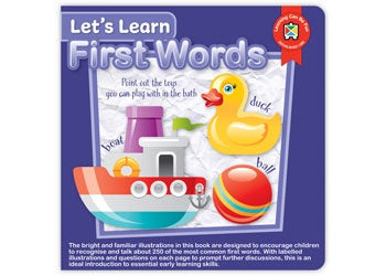 Let's Learn First Words Board Book