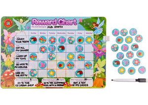 Magnetic Reward Chart: Fairies