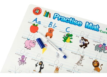 Practise Mat: Modern Cursive Script – The Sensory Studio