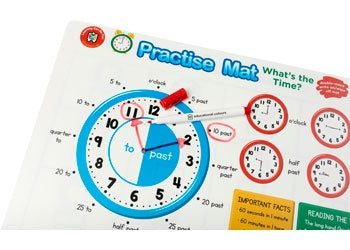 Practise Mat - What's the Time?