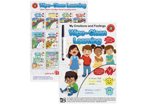 My Emotions and Feelings: Wipe-Clean Learning Book