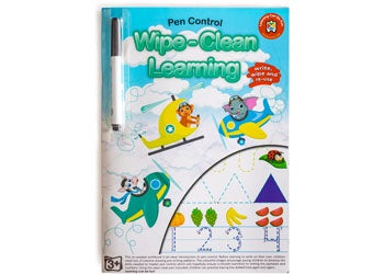 Wipe-Clean Learning  Book: Pen Control