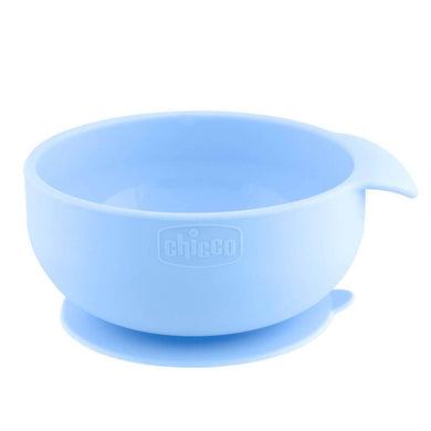 Chicco Silicone Baby Bowl: Light Blue: On Sale was $19.95 - The Sensory Studio