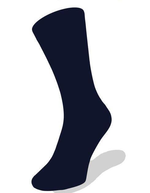 CalmCare Kids Sensory Navy School Socks Ages 10+ (Size 3-5)