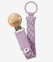 Load image into Gallery viewer, BIBS Pacifier Clip - Violet Sky / Mauve