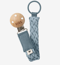 Load image into Gallery viewer, BIBS Pacifier Clip - Petrol / Baby Blue