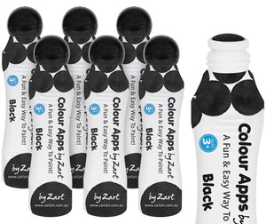 Zart Colour Apps Dot Paint: Black: On Sale was $24.95