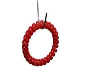 Chubuddy Chewable Fidget Spiral Bracelet: Red