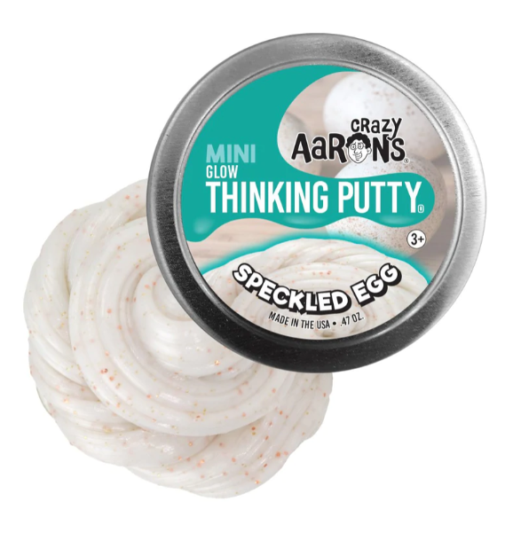 Crazy Aaron's Thinking Putty Mini Tin: Speckled Egg 2