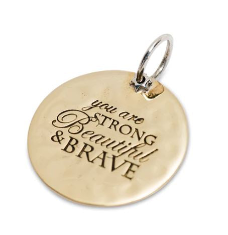 Palas Jewellery Strong, Beautiful and Brave Charm