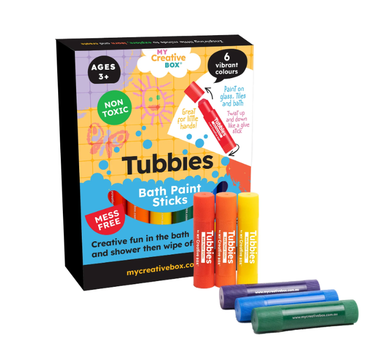 My Creative Box: Tubbies Bath Paint Sticks